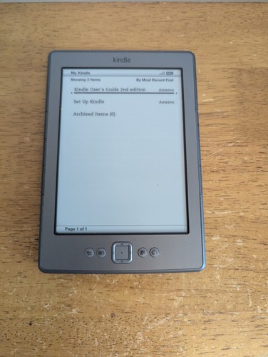 Amazon kindle 4th - kindle, generation