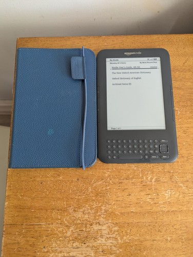 Amazon kindle keyboard 3rd - kindle, (3rd