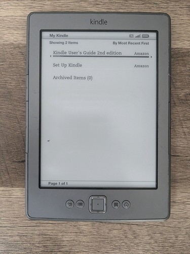 Amazon kindle 4th gen d01100 - 4th,