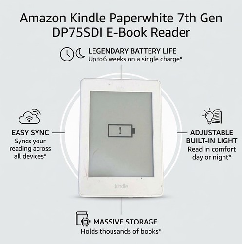 Amazon kindle paperwhite 7th - paperwhite,
