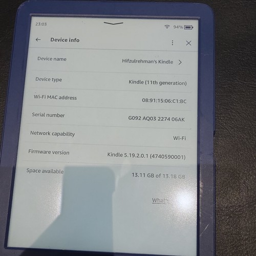 Amazon kindle 11th - kindle, (11th
