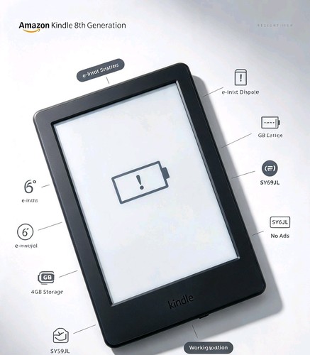 Amazon kindle 8th generation - amazon,
