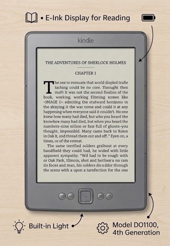 Kindle do1100 4th - do1100, generation