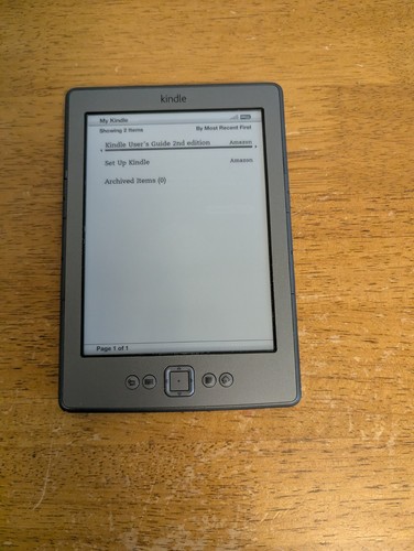 Amazon kindle 4th generation - amazon,