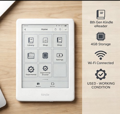 Amazon kindle 8th - amazon,