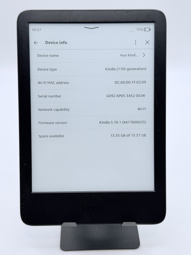 Amazon kindle 11th generation - kindle,