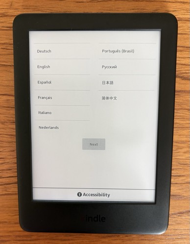 Amazon kindle 4gb wi fi - 4gb, 6"